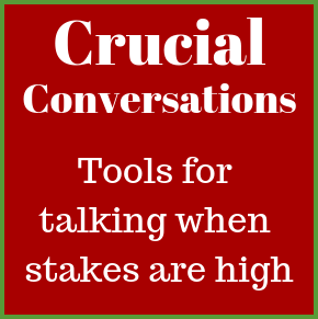 Geoff Flemming – Crucial Conversations; Tools for talking when stakes are high…